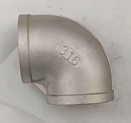 Kolanko rurowe ze stali nierdzewnej Wp 316L 321 Astm A 403 1,5 cala Kolanko 90 stopni