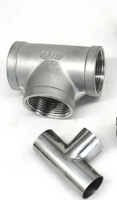 Trójnik rurowy ze stali nierdzewnej OEM 10 mm gatunek WP321